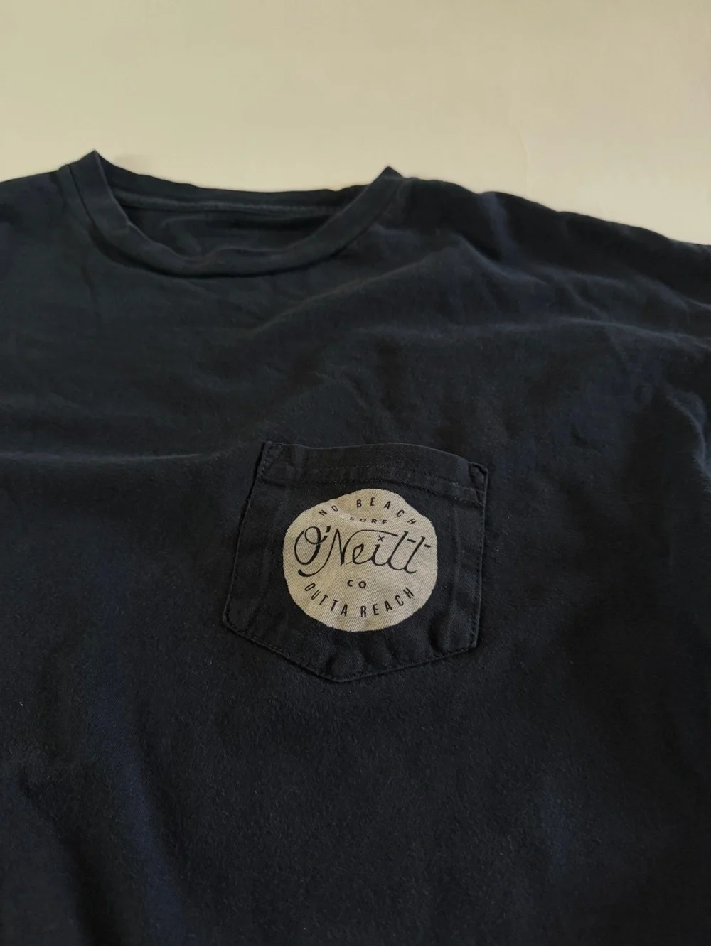 O'Neill Men's Long Sleeve Pocket Tee - Black